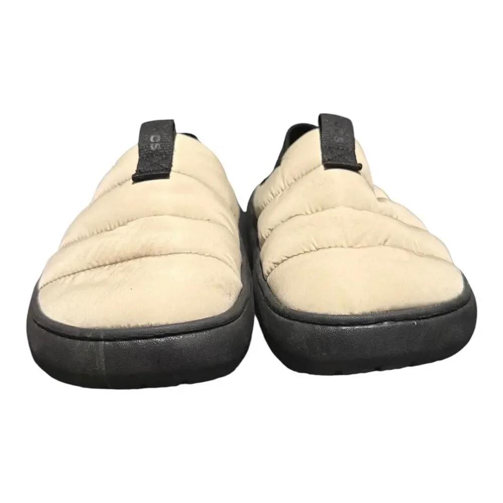 Crocs Classic Puff Moc Slippers Mens 10 Wmns 12 Moth Fleece Lined Casual Comfort - Picture 3 of 9